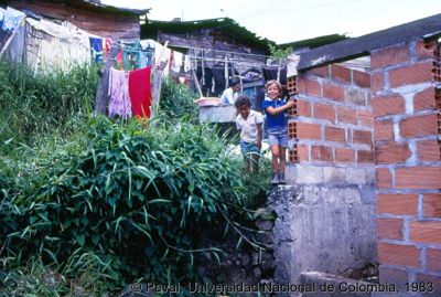 Precariedad de viviendas en el Barrio Kennedy de Medellin
Peval, 1983
Palabras clave: LOTES CON SERVICIOS KENNEDY