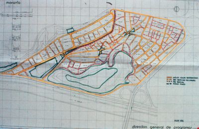 Plano del plan vial del barrio Moravia en 1988
Gilberto Arango 1988
Cehap

Palabras clave: MORAVIA MAPA