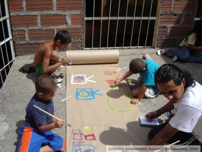 Ninos de Niquitao pintando su Mundo  
CEHAP
2006
Palabras clave: TALLER FRATERNIDAD NIQUITAO