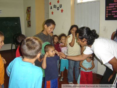 Ninos de Niquitao, Medellin, en Taller
CEHAP
2006
Palabras clave: TALLER FRATERNIDAD NIQUITAO