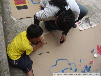 Pintando con los Ninos, Niquitao, Medellin
CEHAP
2006
Palabras clave: TALLER FRATERNIDAD NIQUITAO