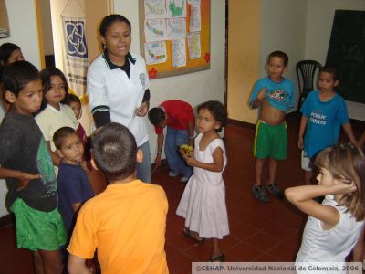 Actividad con los Ninos de Inquilinato en Niquitao, Medellin
CEHAP
2006
Palabras clave: TALLER FRATERNIDAD NIQUITAO INQUILINATOS