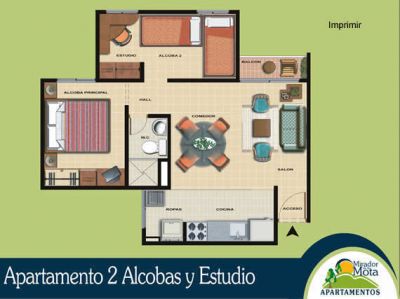 Plano prototipo 2 apartamento mirador de la Mota
LUIS FERNANDO GONZALEZ, 2004
Palabras clave: PLANOS APARTAMENTOS MIRADOR DE LA MOTA URBANIZACIONES