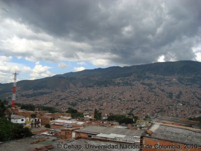 Panorámica del Barrio Castilla hacia la zona nororiental
Cehap, 2010
Palabras clave: Barrio Castilla