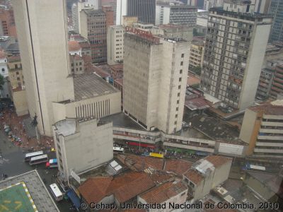 Panoramica del Parque de Berrio de Medellin
Cehap, 2010
Palabras clave: Edificios Centro de Medellin