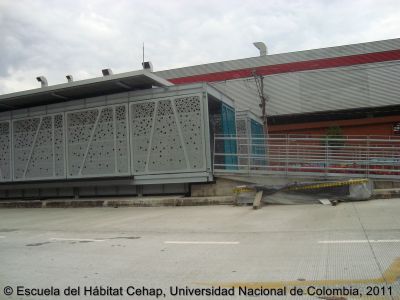 Construccion de Estacion de Metroplus
Cehap, 2011
