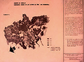 Crecimiento urbano en los ultimos 30 años - uso residencial 
PEVAL 1984
Palabras clave: PROCESO DE URBANIZACION