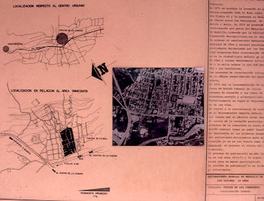 Localizacion respecto al centro urbano, barrio Playon de los comuneros  
PEVAL 1984
Palabras clave: MEJORAMIENTO EL PLAYON