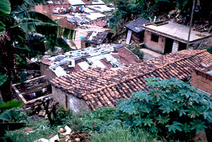  Vista superior de las viviendas en el asentamiento Los Cauces de Medellin
PEVAL 1984
Palabras clave: MEJORAMIENTO LOS CAUNCES