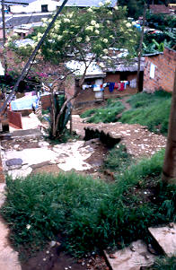 Escaleras de acceso a vivienda en Los Caunces, Medellin
PEVAL 1984
Palabras clave: MEJORAMIENTO LOS CAUNCES