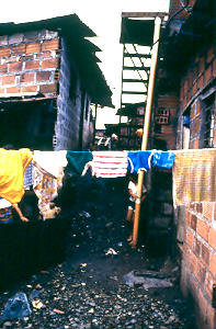 Patio y tendedero de ropa, asentamiento La Candelaria, Medellin
PEVAL 1984
Palabras clave: MEJORAMIENTO LA CANDELARIA