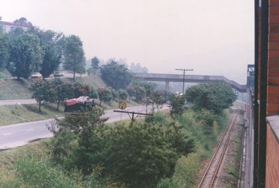 Via regional al norte, Lateral estacion metro 
CEHAP 1996
Palabras clave: Estacion metro Sistema de transporte