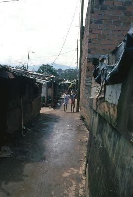 Callejon con viviendas de invasioon en el barrio Moravia
Gilberto Arango 1988
Cehap

Palabras clave: MORAVIA INVASION