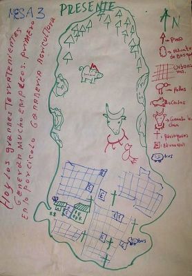 Mapa mental, presente, Corregimiento de San Antonio de prado
CEHAP, 2003
Palabras clave: SAN ANTONIO DE PRADO CORREGIMIENTO