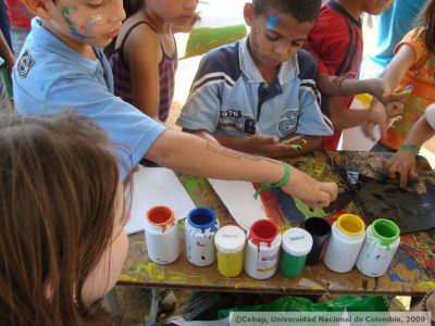 Actividades ludicas en la Jornada de solidaridad con la comunidad Pinares de Oriente 
CEHAP, 2009
Palabras clave: PINARES DE ORIENTE NINOS RECREACION