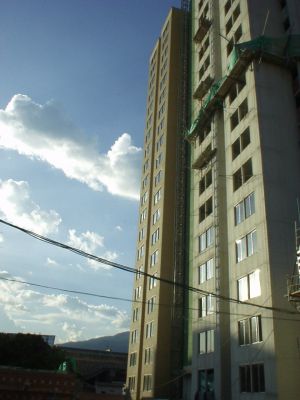 Fachada torre de apartamentos Prado de Villanueva Medellin
LUIS FERNANDO GONZALEZ, 2004
Palabras clave: TORRES VILLANUEVA UNIDAD CERRADA