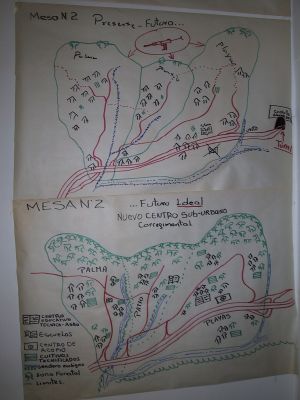 Mapa mental del presente, futuro y futuro ideal del Corregimiento de San Cristobal
CEHAP, 2003
Palabras clave: CORREGIMIENTO SAN CRISTOBAL