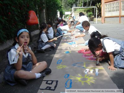 La pintura se tomo la Escuela Luis Alfonso Agudelo en San Diego, Medellin
CEHAP
2006
Palabras clave: TALLER ESCUELA SAN DIEGO