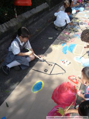 Ninos de San Diego pintando en Taller de la escuela Luis Alfonso Agudelo
CEHAP
2006
Palabras clave: TALLER ESCUELA SAN DIEGO