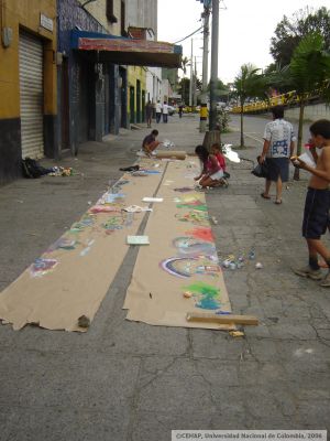 Niños pintando, Niquitao, Medellin (La calle como espacio ludico)
CEHAP
2006
Palabras clave: TALLER LOS ANDES NIQUITAO