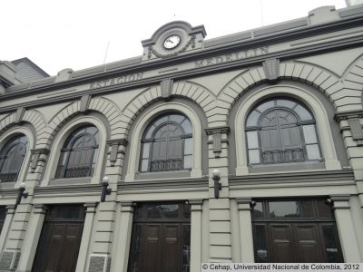 Edificio estacion Ferrocarril de Antioquia
Cehap, 2012
Palabras clave: Edificios Medellin