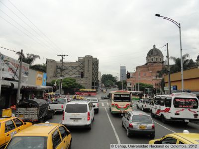 Flujo vehicular en el centro de Medellin
Cehap, 2012
Palabras clave: Vialidad