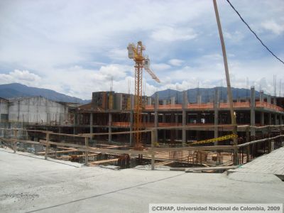 Construccion de la Clinica Comfenalco en Fatima Belen
CEHAP, 2009
Palabras clave: INSTALACIONES DE SALUD FATIMA MEDELLIN