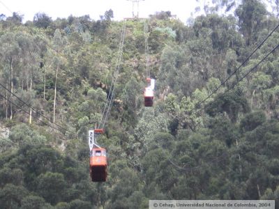 Cabinas del teleferico a Monserrate en Bogota
Cehap, 2004
Palabras clave: TELEFERICO MONSERRATE BOGOTA