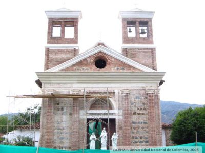 Restauracion de Iglesia Nuestra Señora de Chiquinquira de Santafe de Antioquia en 2005
CEHAP, 2005
Palabras clave: IGLESIAS SANTAFE ANTIOQUIA