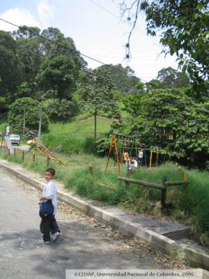 Parque infantil de San Lorenzo, Medellin
CEHAP 2006
Palabras clave: SECTOR SAN LORENZO MEDELLIN