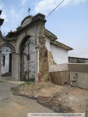 Demolicion del Cementerio San Lorenzo de Medellin
CEHAP 2006
Palabras clave: SAN LORENZO MEDELLIN DEMOLICIONES CEMENTERIOS