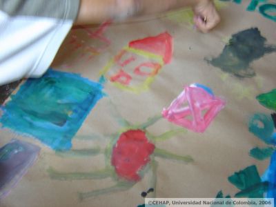 Dibujo de un Niño del barrio Lovaina
CEHAP
2006
Palabras clave: TALLER LOVAINA