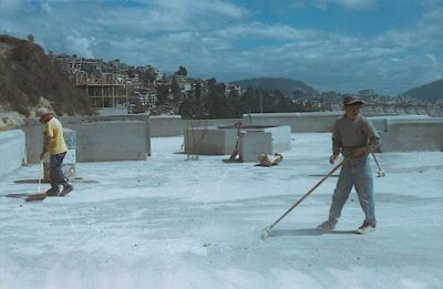 Hombres trabajando en una construccion en Quito Ecuador
Cehap 2001
Palabras clave: QUITO CONSTRUCCION