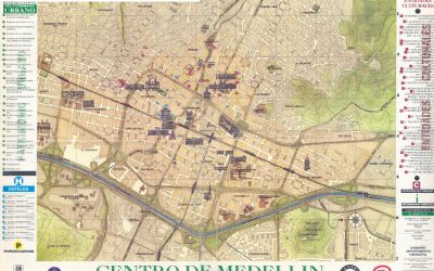 Plano del centro de Medellin
Plano de Margarita Maria Gil, 1995
Palabras clave: MAPAS MEDELLIN Cartografía