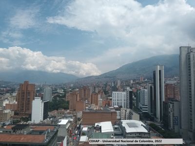 Vista panorámica del centro de Medellín
Cehap, 2022
Palabras clave: CENTRO MEDELLIN EDIFICIOS