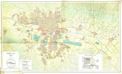 Mapa de Medellín 1955
Municipio de Medellín, 1955
Palabras clave: Mapas Planos Medellín Cartografía