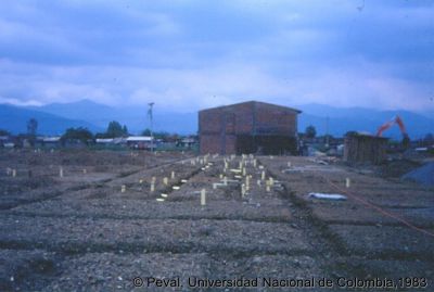Proceso de loteo y construcción del programa de vivienda en el Barrio El Vallado  Cali
Peval, 1983
Palabras clave: Barrio el Vallado Cali Viviendas