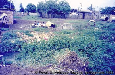 Inicio de obras del programa de construcción de viviendas en el Barrio El Vallado Cali
Peval, 1983
Palabras clave: Barrio el Vallado Cali Viviendas