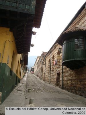 Arquitectura tradicional en La Candelaria, Bogotá
Cehap, 2009
Palabras clave: Centros históricos Bogotá