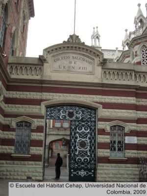 Edificio Colegio Salesiano de León XIII en la Candelaria, Bogotá
Cehap, 2009
Palabras clave: Arquitectura patrimonial Bogotá