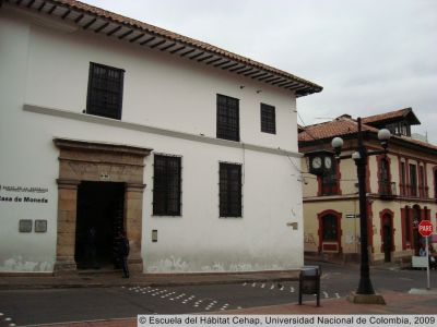 Arquitectura tradicional en La Candelaria, Bogotá (Casa de la moneda)
Cehap, 2009
Palabras clave: Centros históricos Arquitectura patrimonial Bogotá