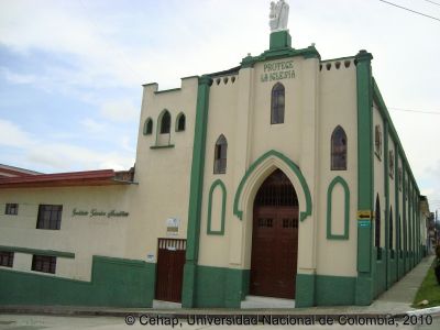 Edificio e iglesia del Instituto Tecnico Marillas en el Municipio de Santa Rosa de Cabal en Risaralda, Colombia
Cehap, 2010
Palabras clave: ARQUITECTURA TRADICIONAL PATRIMONIO