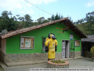 Aula ambiental de la Reserva natural del Alto de San Miguel en Caldas
Cehap, 2011
Palabras clave: Educación ambiental
