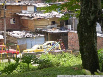 Espacio público en el Barrio La Iguaná
CEHAP, 2008
