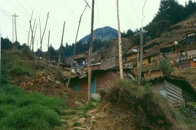 Viviendas  con redes electricas ilegales
CEHAP-1987
Palabras clave: ZONAS DE RIESGO LA LIBERTAD