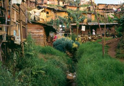 Casas de invasion con vias improvisadas
CEHAP-1987
Palabras clave: ZONAS DE RIESGO INVASIONES VILLATINA