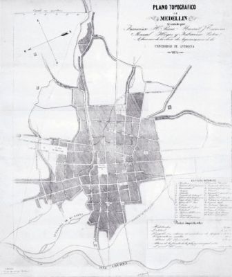 Plano topografico de Medellin, 1875
Universidad de Antioquia, 1875 - Concejo de Medellín
Palabras clave: MAPAS MEDELLIN CRECIMIENTO URBANO Cartografía