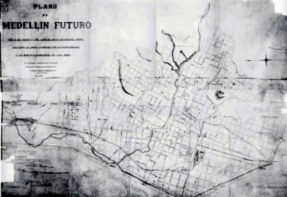 Plano de Medellin futuro 1913
Jorge Rodríguez Lalinde, 1913
Palabras clave: MAPAS MEDELLIN CRECIMIENTO URBANO Cartografía