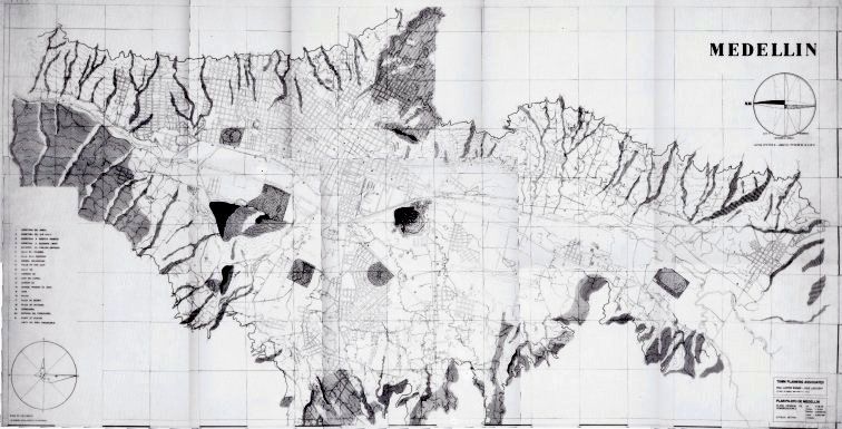 Plano del Plan piloto de Medellin 1950
Wiener y Sert, 1950 - Concejo de Medellín
Palabras clave: MAPAS MEDELLIN CRECIMIENTO URBANO Cartografía