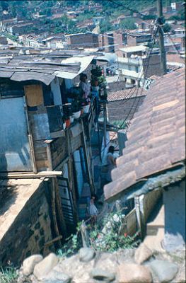 Viviendas subnormales en pendiente Los Caunces Medellin
Cehap 1982




Palabras clave: BARRIO LOS CAUNCES MEDELLIN
